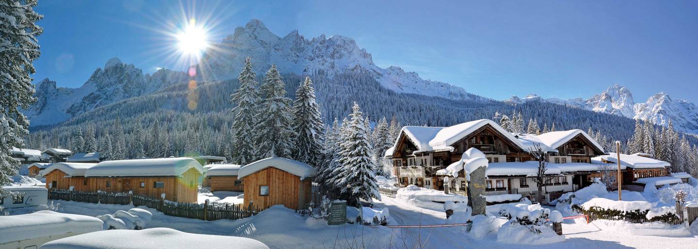 Winterpanorama Sexten