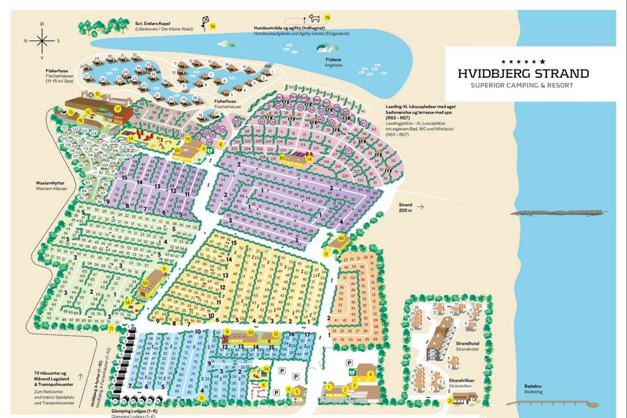 Hvidbjerd-Strand-Map