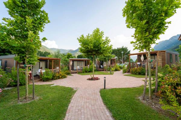 Glamping Unterkünfte auf dem Lago Idro