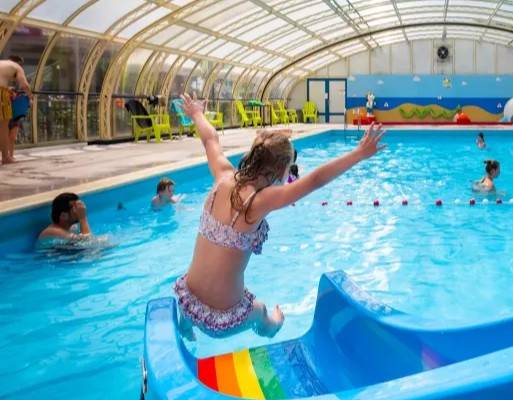 Bathing fun in the spray park and with Spotty – at the Papillon Country Resort Bathing fun in the spray park and with Spotty – at the Papillon Country Resort