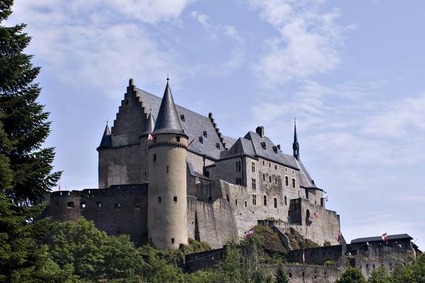 Castillo y palacio de Vianden: cómo se alojaban los caballeros y los grandes duques