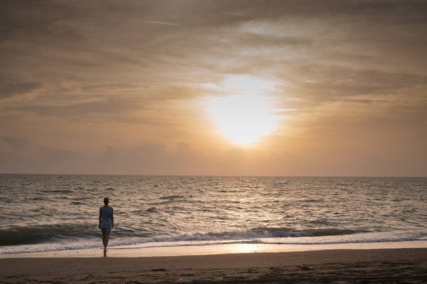 Sonnenuntergang am Strand