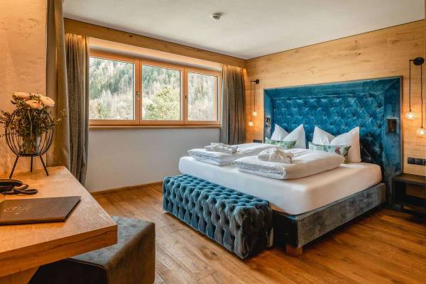 Erlebnis Resort Aufenfeld apartment Alpenrose bedroom