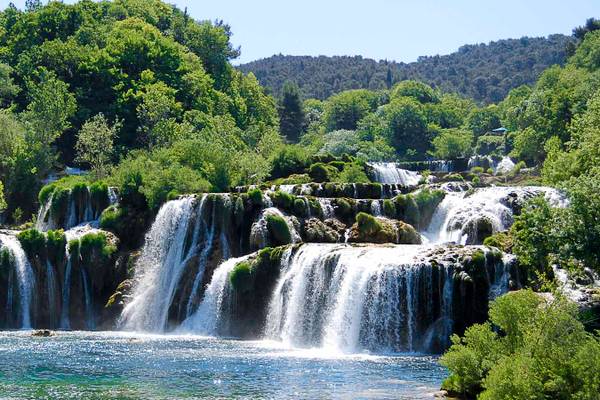 Zaton Holiday Resort waterfall