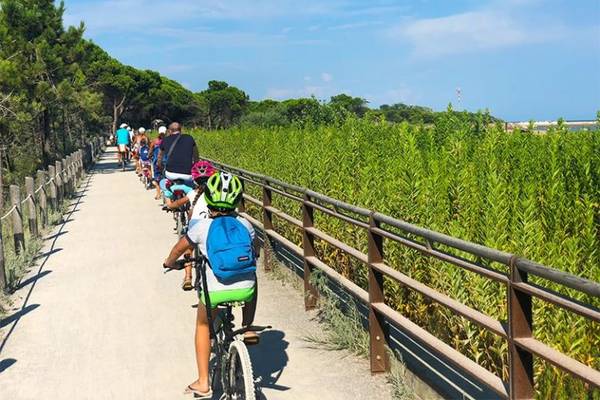 Camping Bibione Villagio Turistico Internazionale Fahrrad fahren