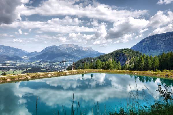 Camping Resort Allweglehen mit See und Bergen