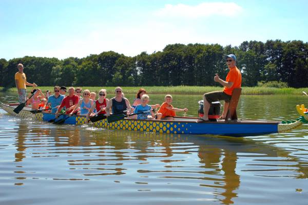 Camping- und Ferienpark Havelberge dragon boat