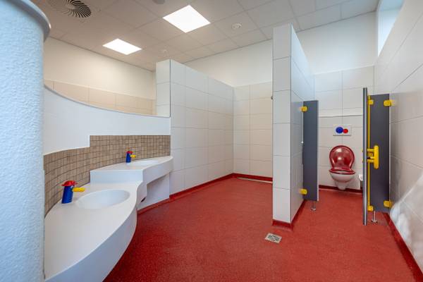 Strandcamping Waging am See children's bathrooms