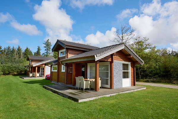 Casa de vacaciones Jambo Feriepark con terraza y zona de estar