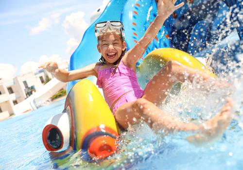 Zwemmen, waterpret, glijden